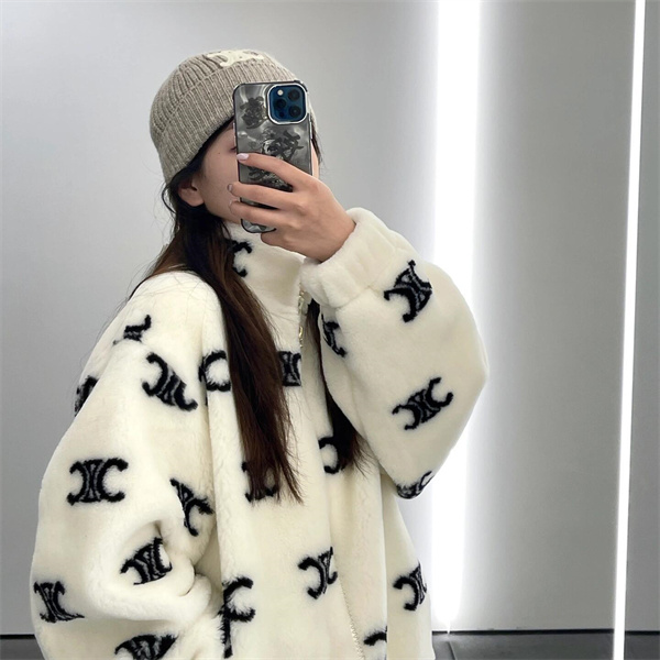 秋冬コレクション CELINE スーパーコピー ファージャケット ロゴ トリオンフ モノグラム セリーヌ