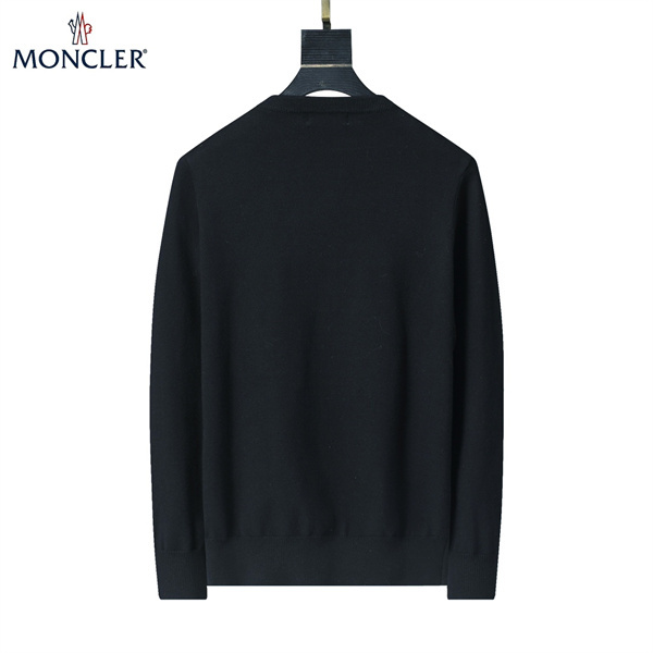 モンクレール スーパーコピー トレーナー ロゴ刺繍 センター入り モスグリーン MONCLER