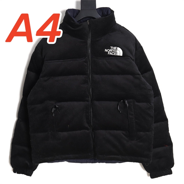 ザノースフェイス コピー ダウンジャケット リバーシブル スエード素材 カーキ THE NORTH FACE