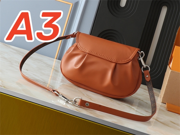 LOUIS VUITTON コピー バッグ レザー＆モノグラム シルバーバックル カラーバリエーション ブラック グレー オレンジ