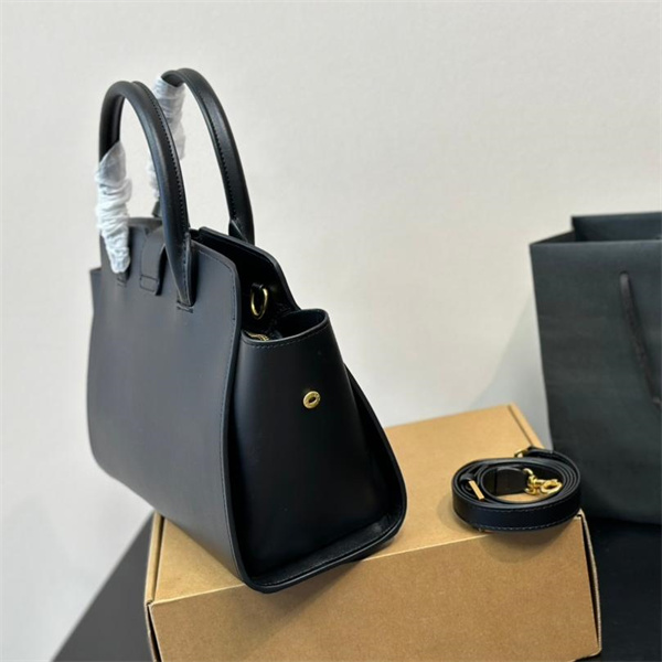 SAINT LAURENT スーパーコピー ハンドバッグ YSLゴールドロゴ 2WAY 仕様 エレガント サンローラン