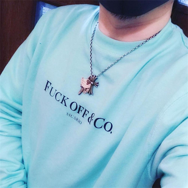 CHROME HEARTS 偽物 ネックレス シルバー クロスモチーフ 剣デザイン クラシックエレガンス クロムハーツ 