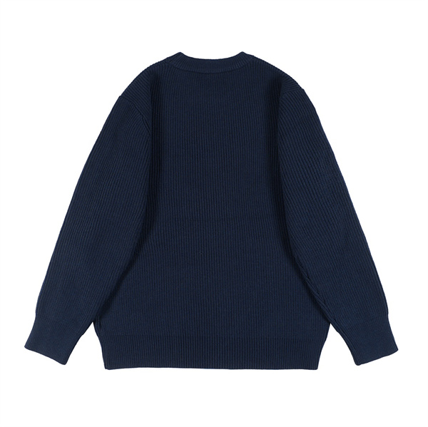 CELINE コピー セーター 刺繍ロゴ ウール素材 エレガントデザイン リブ編み素材 セリーヌ