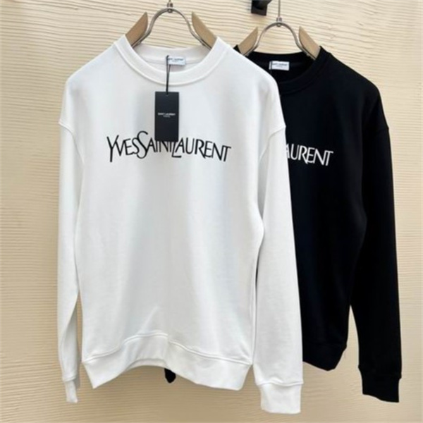 イヴサンローラン コピー トレーナー 大きなYSLロゴ クラシック シンプル デザイン YVES SAINT LAURENT