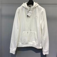 ディオール スーパーコピー パーカー CDロゴ シンプル 洗練された ホワイトカラー 裏起毛 DIOR