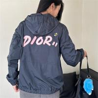 DIOR コピー ジャケット DIOR 刺繍ロゴ 軽量素材 エレガントなデザイン ディオール