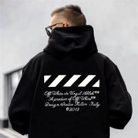 オフホワイト コピー パーカー 「23」プリント ミラノデザインスタジオ風 Off-White