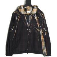 バーバリー スーパーコピー ジャケット チェック柄 フード付き カジュアル BURBERRY