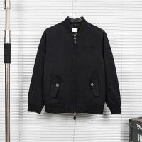 バーバリー 偽物 ジャケット ブラック 刺繍ロゴ 高級感 クラシックスタイル BURBERRY