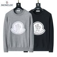 モンクレール スーパーコピー トレーナー ロゴ刺繍 センター入り モスグリーン MONCLER