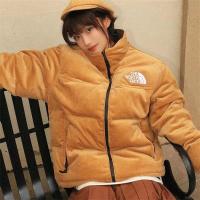 ザノースフェイス コピー ダウンジャケット リバーシブル スエード素材 カーキ THE NORTH FACE