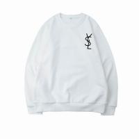イヴサンローラン 偽物 トレーナー ブラック YSLロゴ クール デザイン YVES SAINT LAURENT
