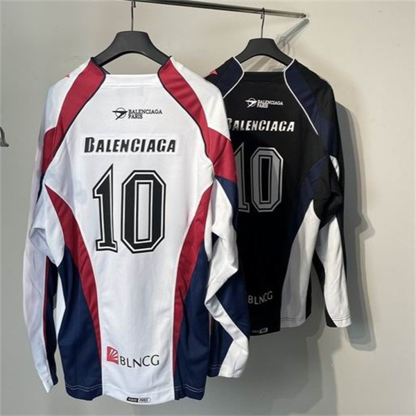 BALENCIAGA スーパーコピー 長袖Tシャツ スポーティロゴ アクティブ バレンシアガ