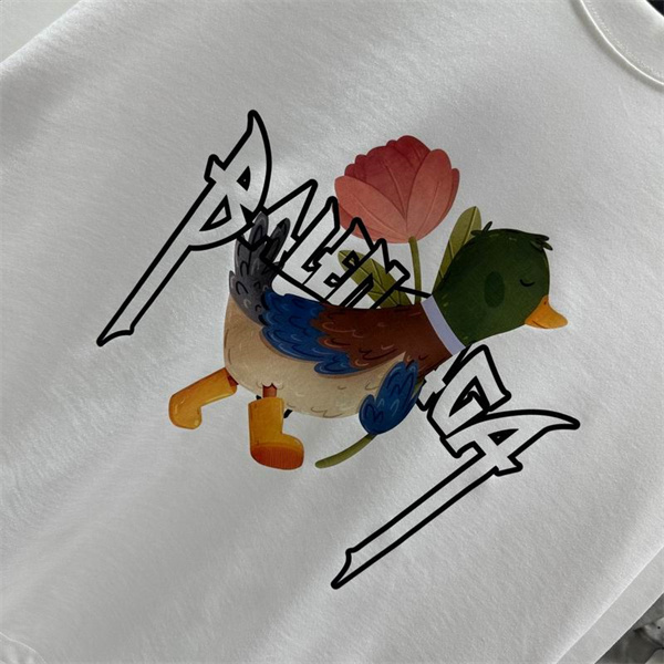 バレンシアガ 偽物 長袖Tシャツ カラフルアヒル 遊び心満載 BALENCIAGA