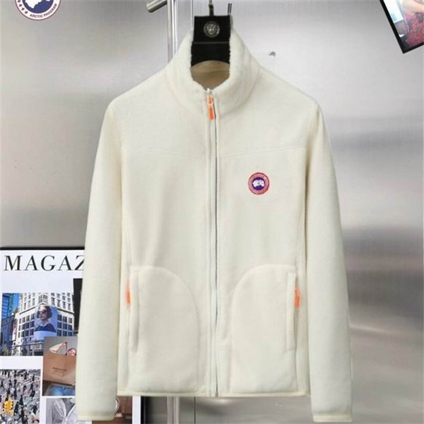 Canada Goose コピー フリースジャケット ブランドロゴ シンプル カナダグース