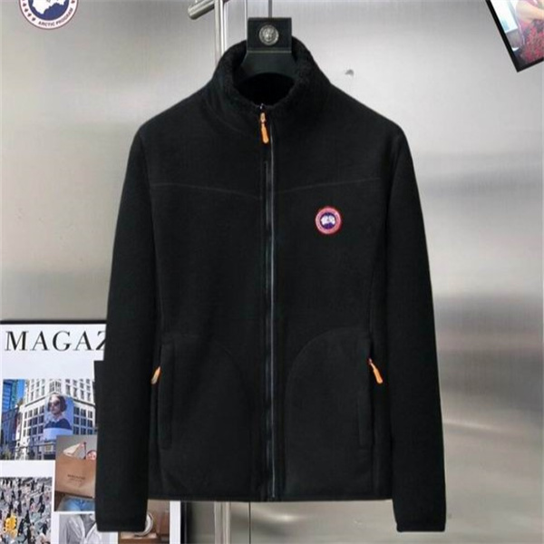 Canada Goose コピー フリースジャケット ブランドロゴ シンプル カナダグース