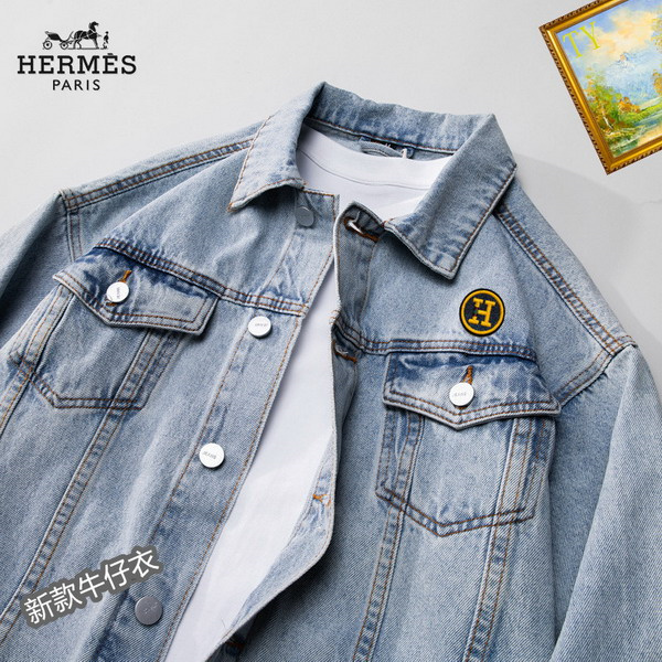HERMES コピー デニムジャケット 存在感 上品カジュアル 季節を問わず エルメス