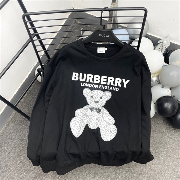 BURBERRY スーパーコピートレーナー テディベア＆ロゴ ディテールにこだわり バーバリー 