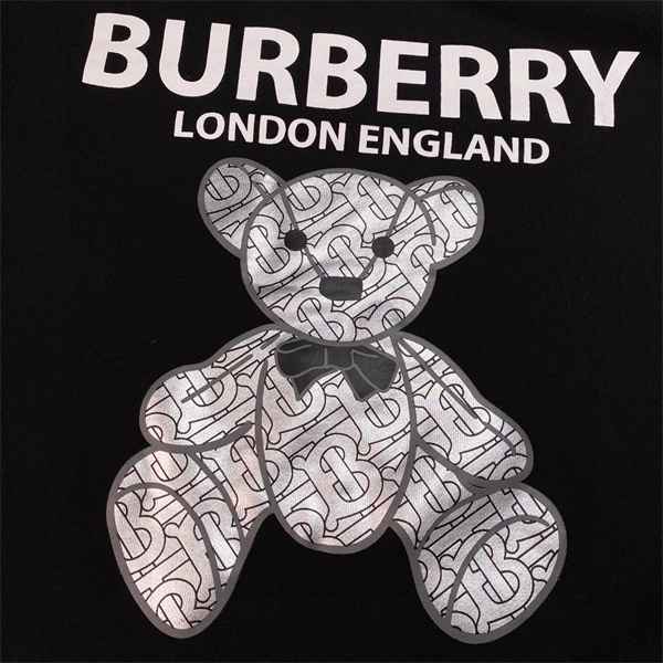 BURBERRY スーパーコピートレーナー テディベア＆ロゴ ディテールにこだわり バーバリー 