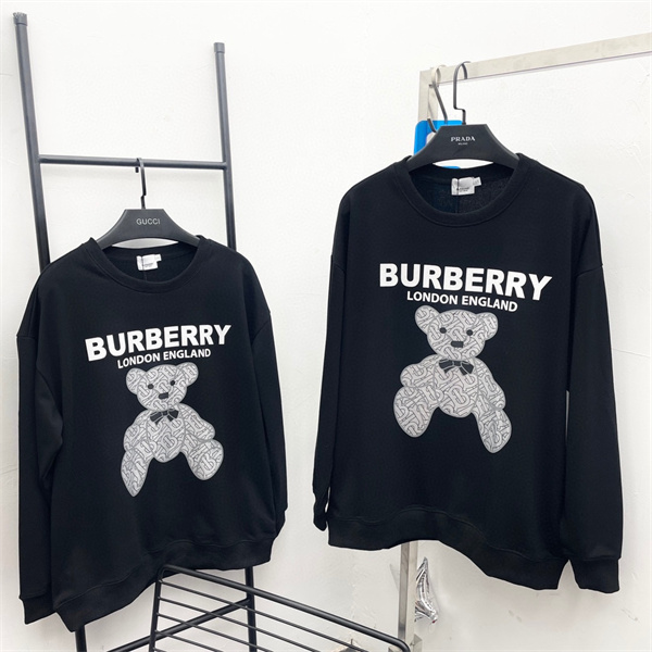 BURBERRY スーパーコピートレーナー テディベア＆ロゴ ディテールにこだわり バーバリー 