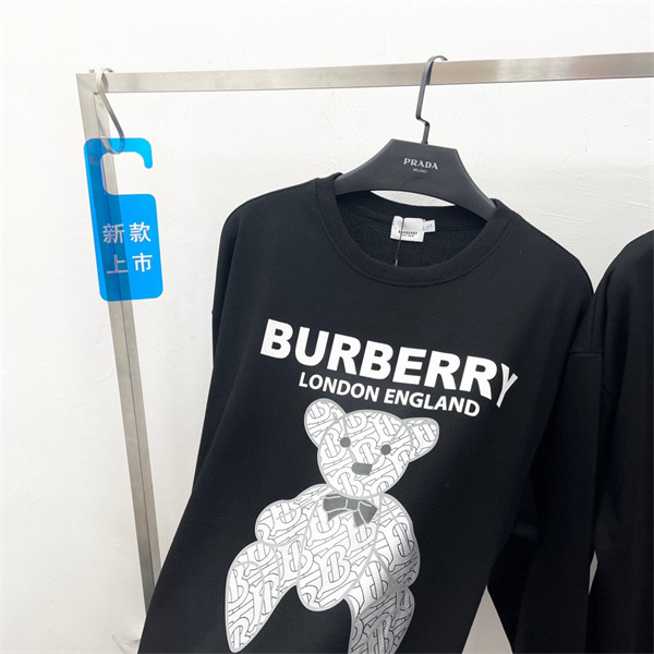 BURBERRY スーパーコピートレーナー テディベア＆ロゴ ディテールにこだわり バーバリー 