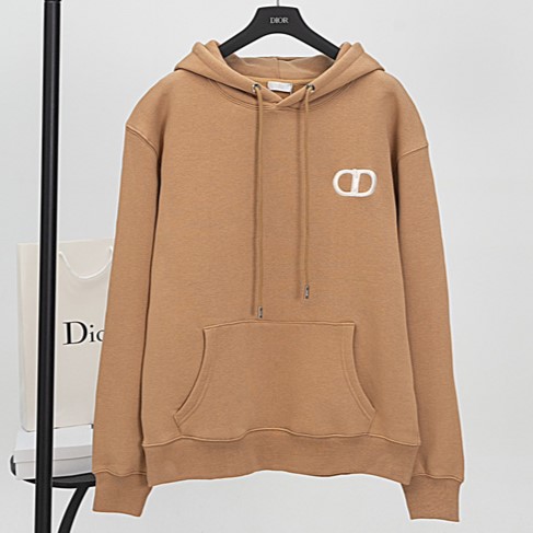 ディオール 偽物 パーカー CDロゴ ブルーカラー リラックスデザイン DIOR