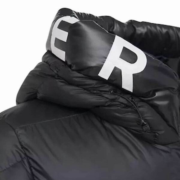 モンクレール コピー ダウンジャケット フード周囲ロゴ デザイン性抜群 MONCLER