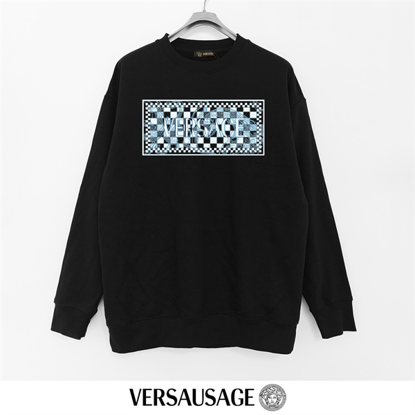 ヴェルサーチ コピー トレーナー ロゴ 調和 洗練 日常使い モード対応 VERSACE