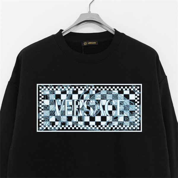 ヴェルサーチ コピー トレーナー ロゴ 調和 洗練 日常使い モード対応 VERSACE