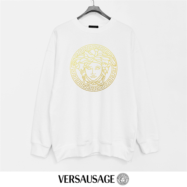 VERSACE スーパーコピー トレーナー ギリシャ模様 ブランドアイコン ヴェルサーチ