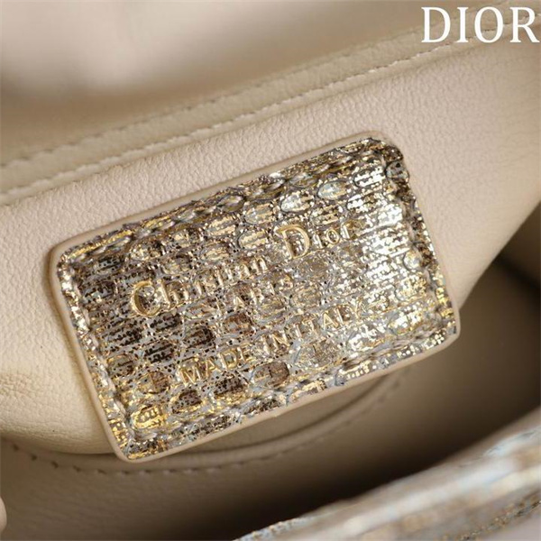 DIOR スーパーコピー ハンドバッグ ゴールドカラー シンプル 光沢レザー チェーンストラップ ディオール