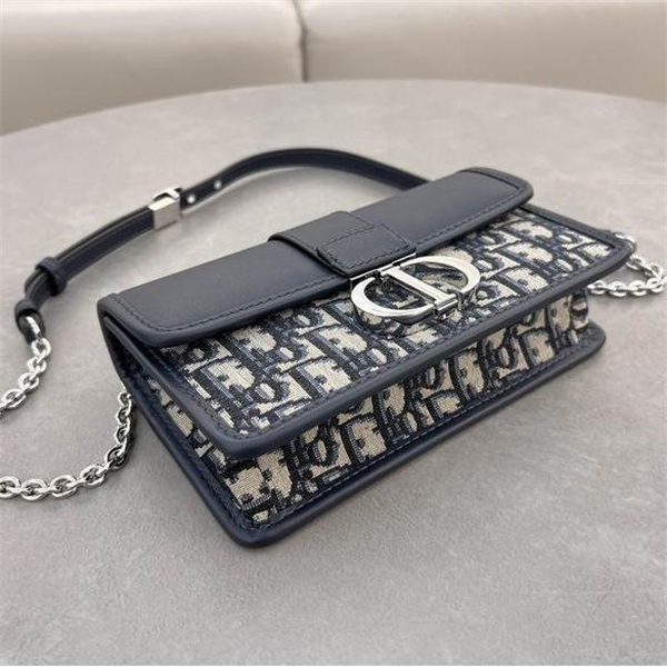 ディオール スーパーコピー ショルダーバッグ モノグラムキャンバス レザー シルバーCDロゴ 調節チェーン DIOR 