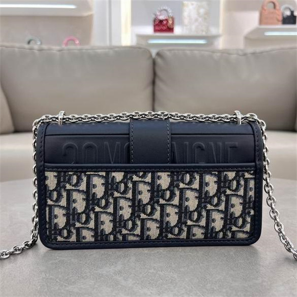 ディオール スーパーコピー ショルダーバッグ モノグラムキャンバス レザー シルバーCDロゴ 調節チェーン DIOR 