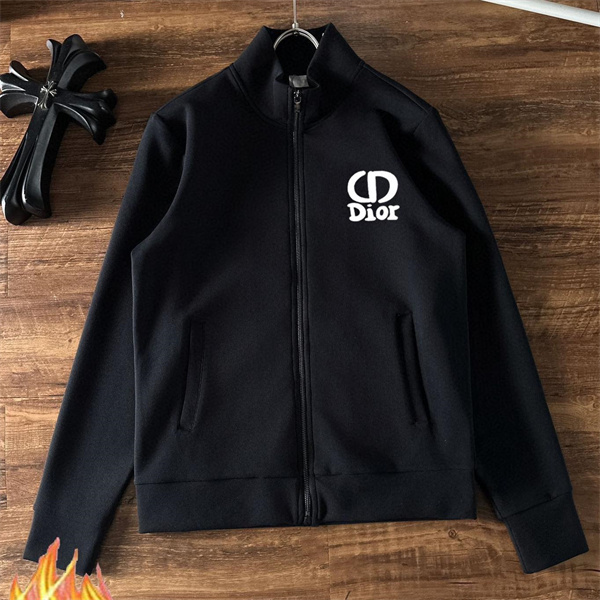 ディオール スーパーコピー セットアップ CD DIOR スーパーコピー ロゴ ブラック 裏起毛 大胆 DIOR