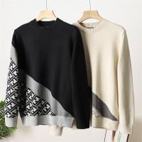 FENDI コピー セーター ベージュ グレーライン FFモノグラム フェンディ