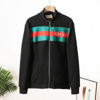 GUCCI コピー ジャケット グリーンレッドストライプ ブラック