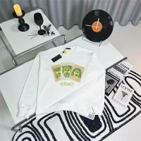 ヴェルサーチ コピー トレーナー 3顔ロゴ ギリシャ風芸術 古代彫刻 デザイン 高級感 鮮やかな VERSACE