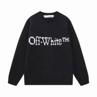 オフホワイト スーパーコピー セーター ロゴプリント 大胆 ミニマル デザイン シンプル Off-White