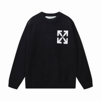Off-White コピー セーター 矢印ロゴ シンプル モダン ストリート デザイン オフホワイト