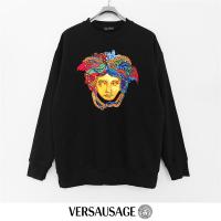 ヴェルサーチ スーパーコピー トレーナー メデューサ 細密モチーフ 際立つ アート性 個性派スタイル VERSACE