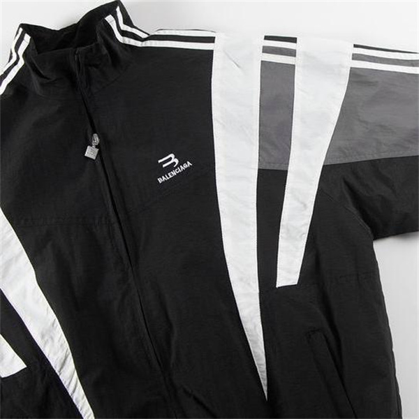 バレンシアガ スーパーコピー ジャケット カラーブロック ロゴ トラックジャケット BALENCIAGA