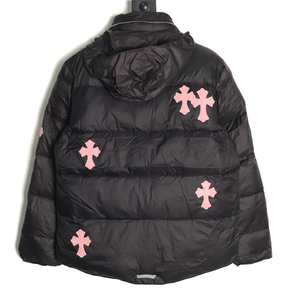 CHROME HEARTS スーパーコピー ダウンジャケット クロスパッチ ストリートスタイル クロムハーツ