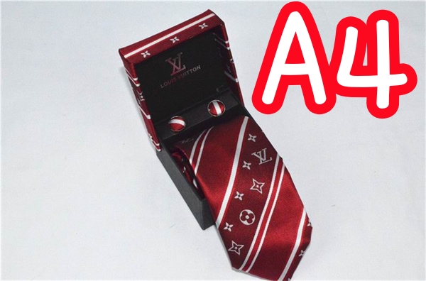 LOUIS VUITTON 偽物 ネクタイ ネイビー ストライプ モノグラムロゴ ルイヴィトン