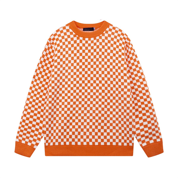 ルイヴィトン コピー セーター チェッカーパターン プレイフル デザイン LOUIS VUITTON