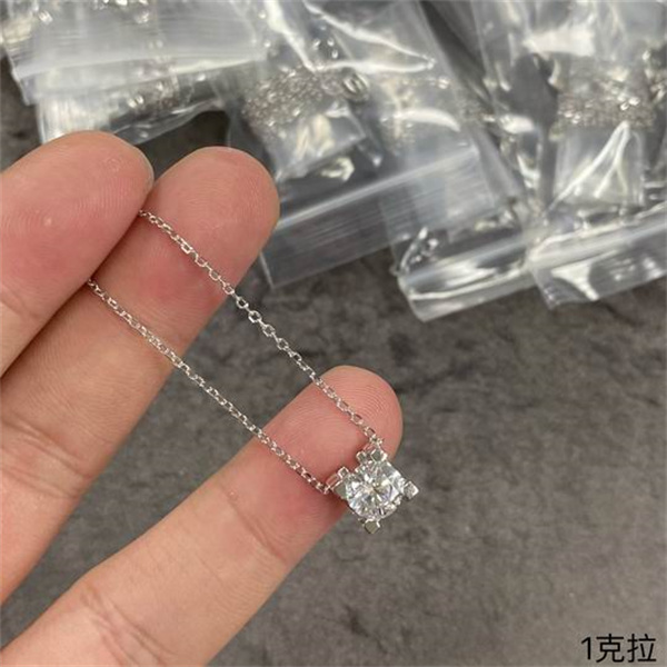 カルティエ コピー ネックレス 1カラット ダイヤモンド ミニマル シンプル Cartier