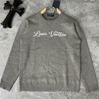 ルイヴィトン コピー セーター モノグラム ロゴ刺繍 シンプルデザイン 上質 ウール素材 LOUIS VUITTON