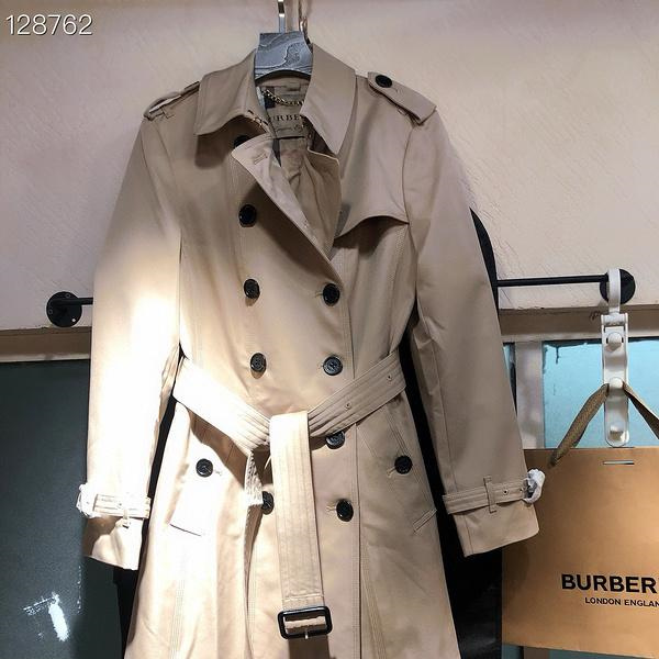 BURBERRY スーパーコピー トレンチコート ベージュ チェック 内側 ダブルブレスト バーバリー