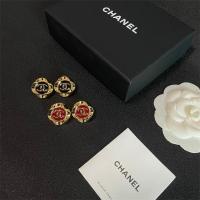 CHANEL 偽物 ピアス レッドゴールド CCロゴ ラグジュアリーデザイン シャネル