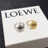 ロエベ スーパーコピー リング アナグラムロゴ ゴールド ミニマル モダン LOEWE