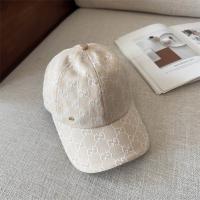 GUCCI スーパーコピー キャップ デニム素材 GGパターン モダンデザイン グッチ